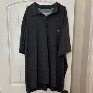 Vineyard Vines Dark Gray Polo Shirt